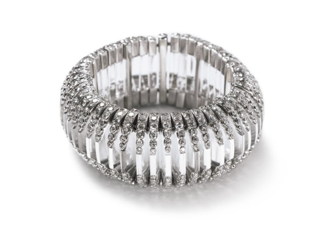 Bracelet vendu à Gloria Swanson et réalisé en 1930 par Cartier Paris.
