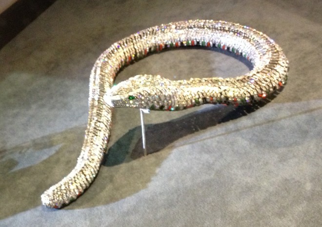 Collier Serpent, commande de Maria Félix de 1968. Cartier Paris